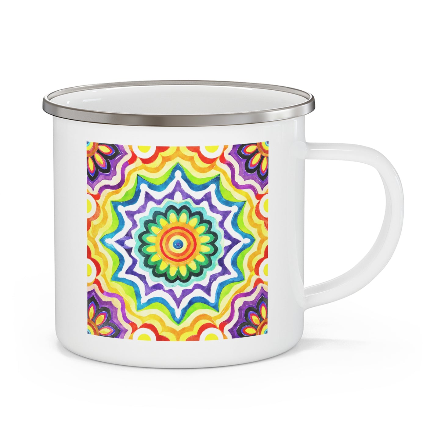 Artistic Mug - Funky Mandala Design 2