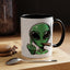 Adult Mug - Green Alien Fuck You Human