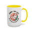 Humor Mug - Sorry I'm Late My Cat Was Sitting on Me