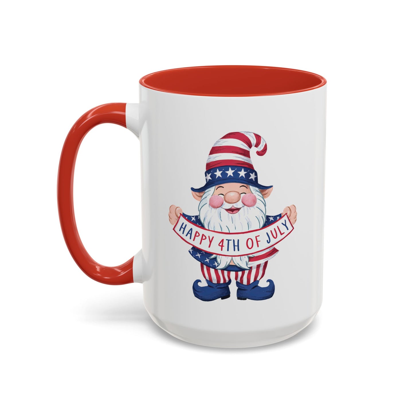 4th of July Mug - American Gnome 13