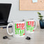Motivation Mug - Stop Thinking Start Doing 2