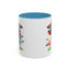 Alien Mug - Multicoloured Cow