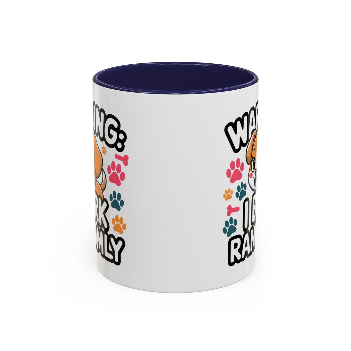 Animal Mug - Warning I Bark Randomly