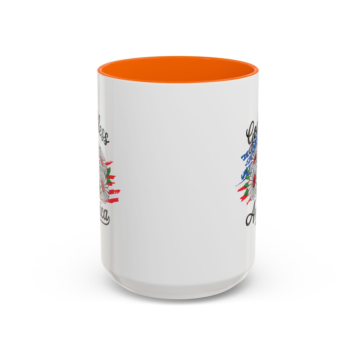 4th of July Mug - God Bless America Daisies