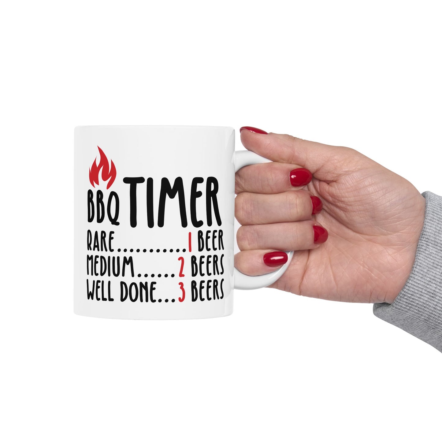 Father's Day Mug - BBQ Timer