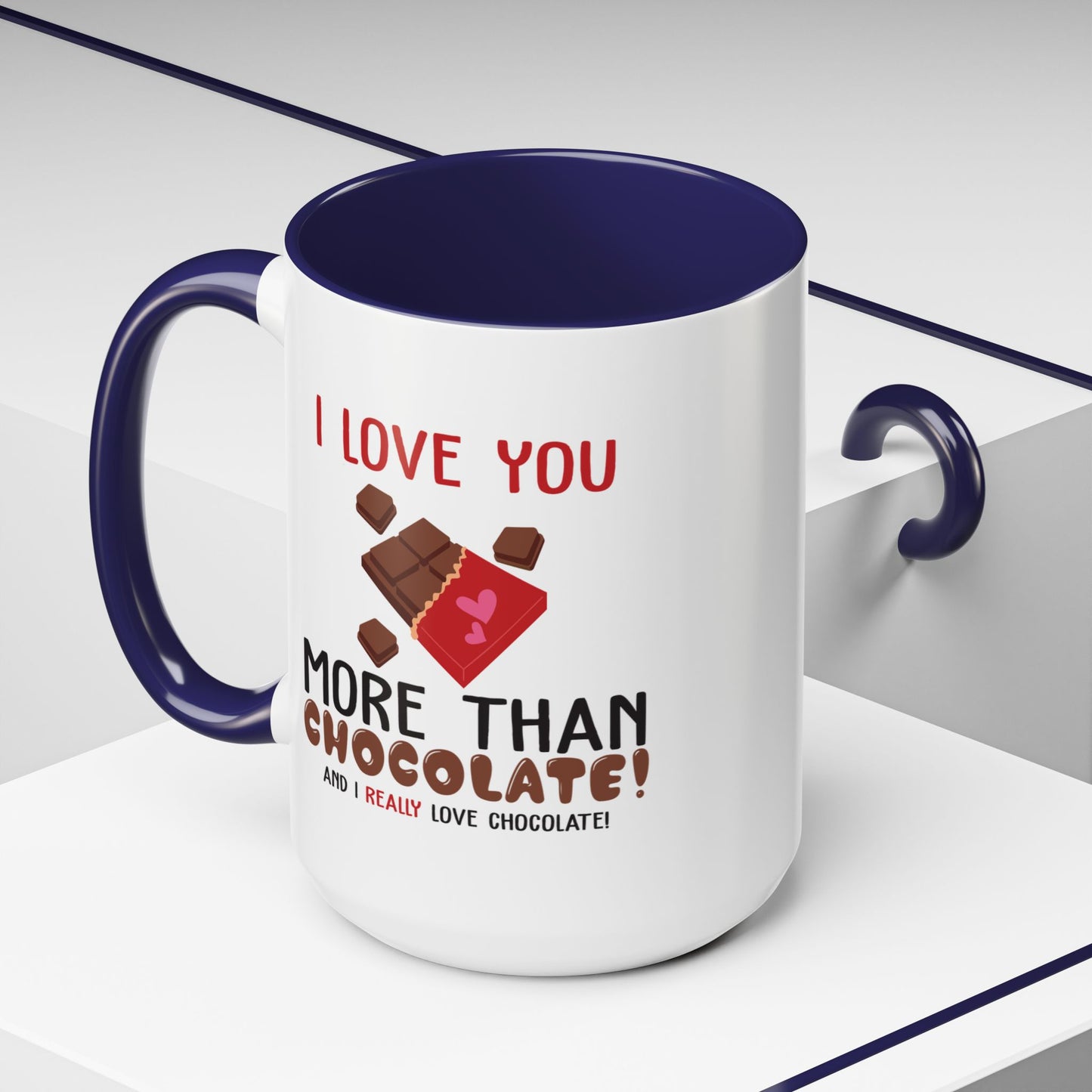 Anniversary Mug - I Love You More Than Chocolate