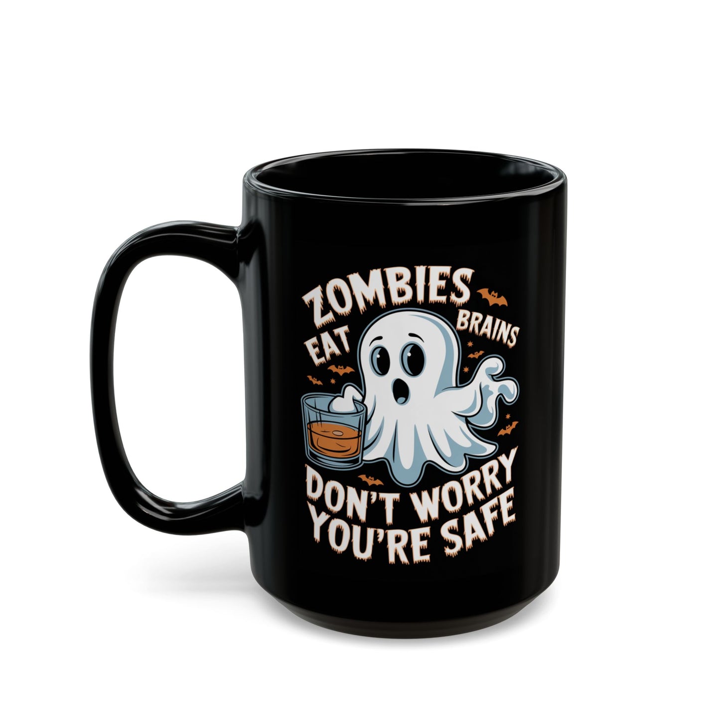 Halloween Mug - Zombies Eat Brains