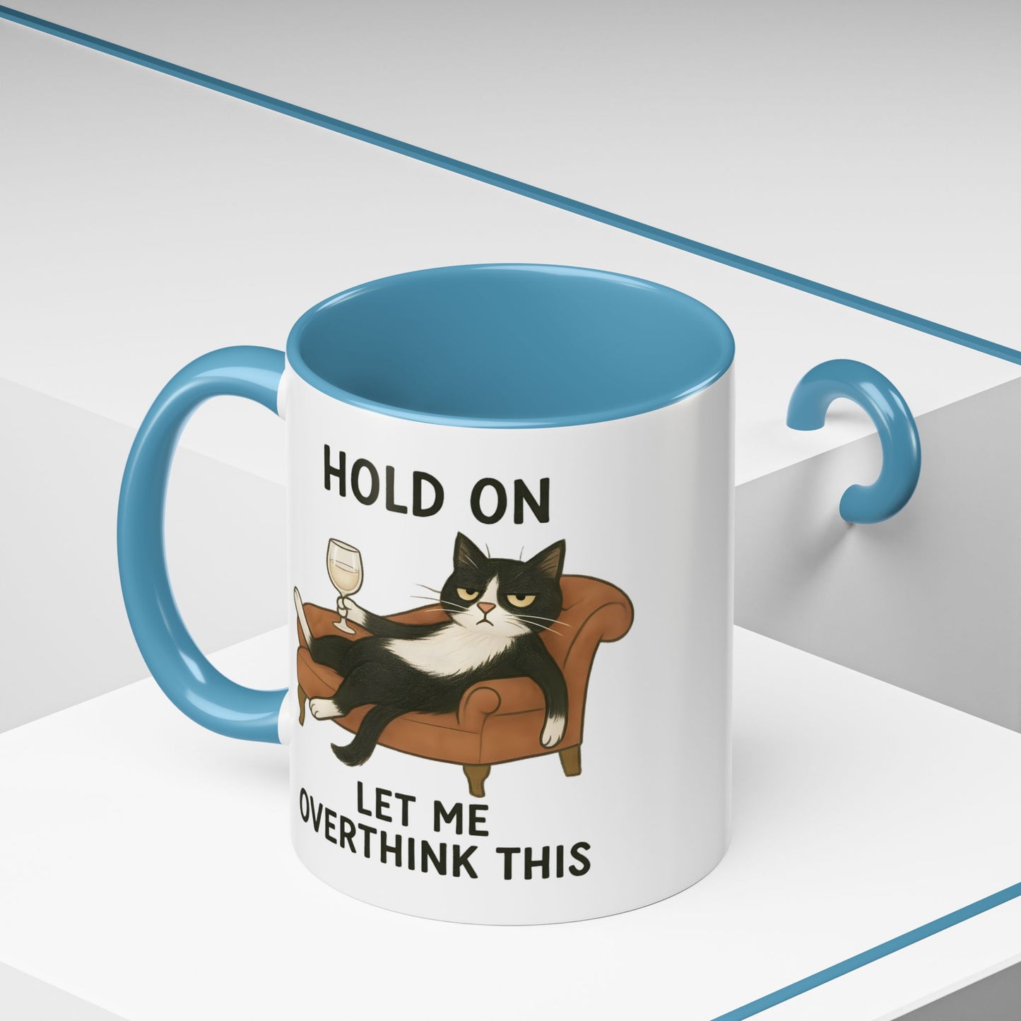 Animal Mug - Hold On Let Me Overthink This
