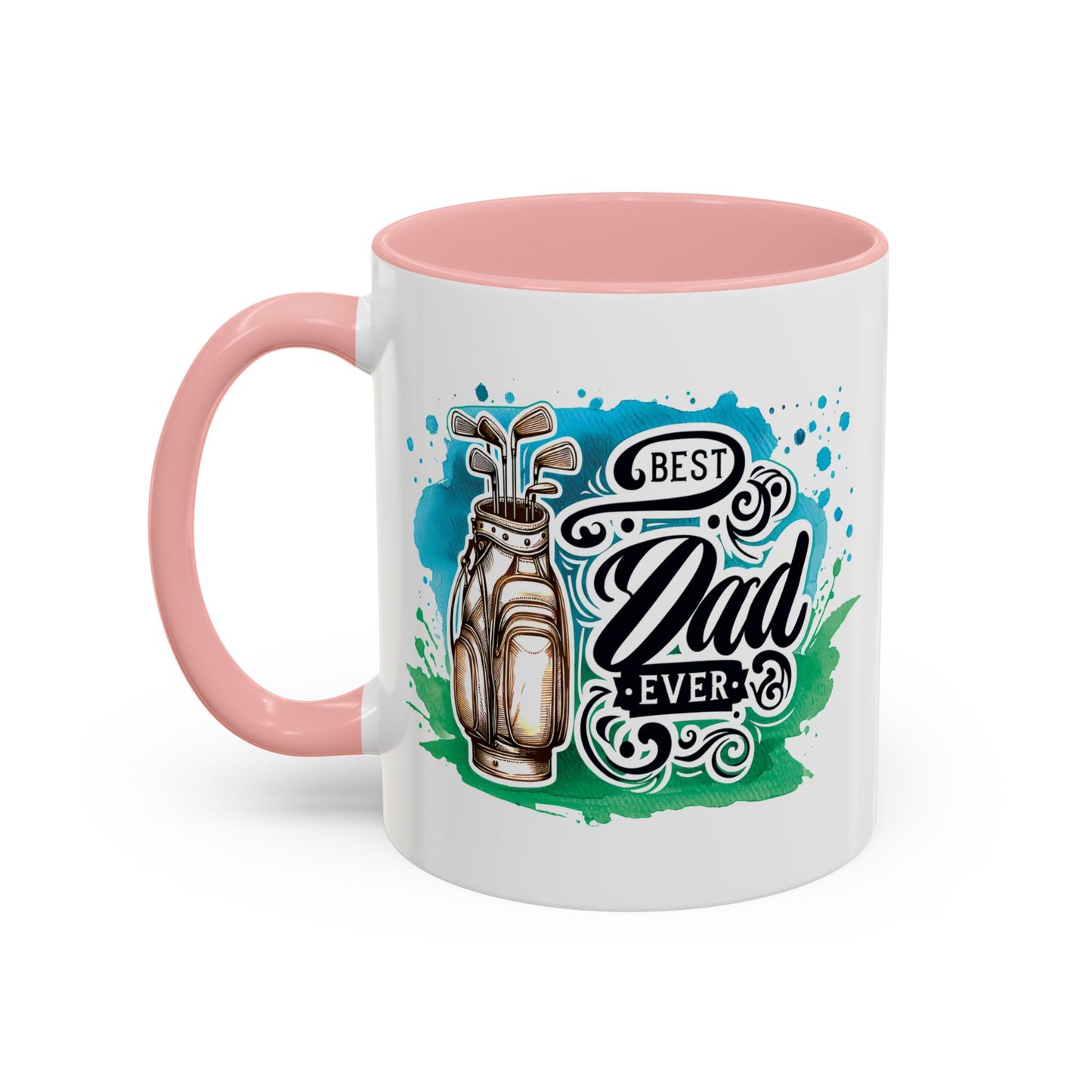 Father's Day Mug - Best Dad Ever Golf