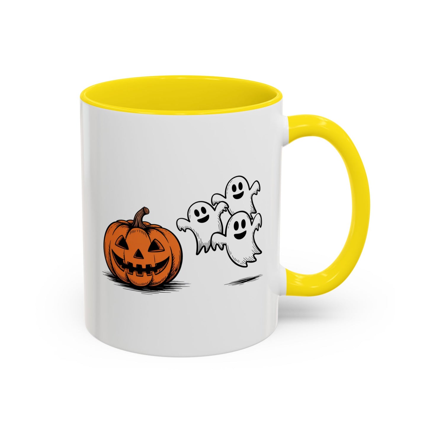 Halloween Mug - Pumpkin & Ghosts