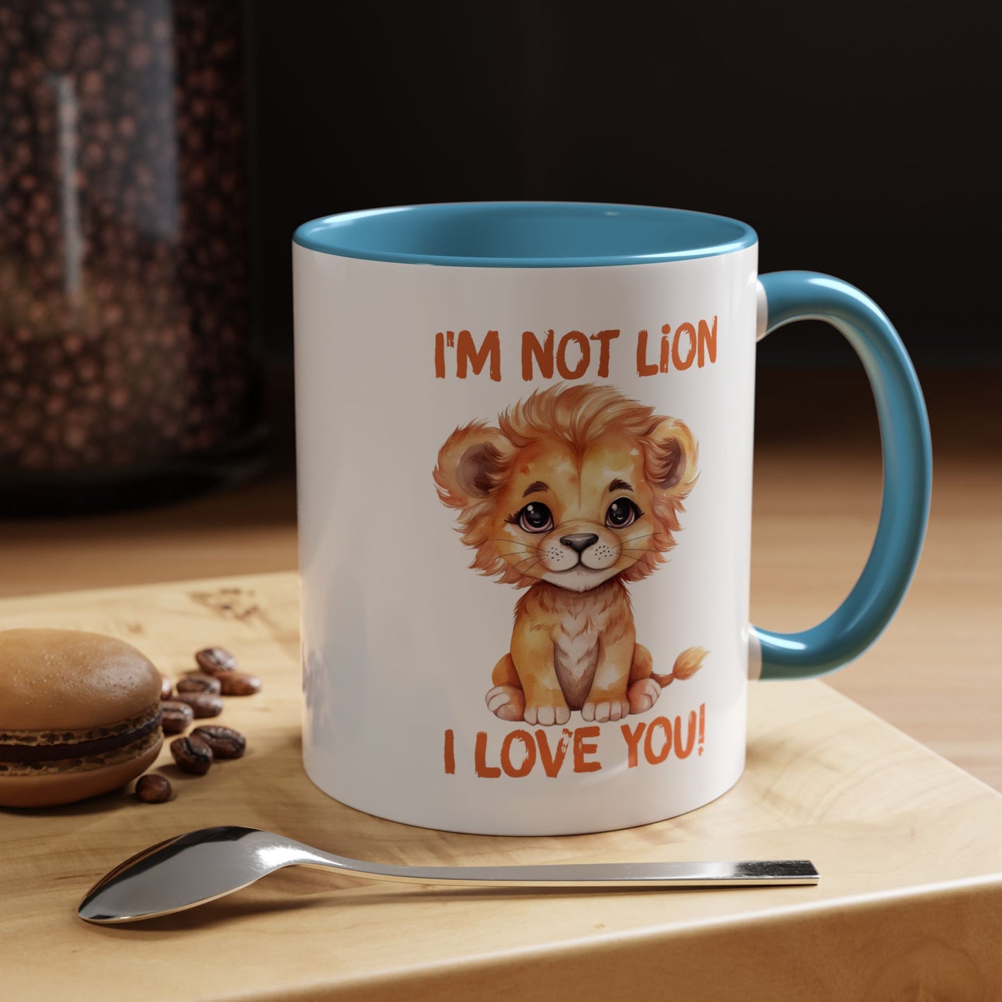 Valentine's Day Mug - I'm Not Lion I Love You