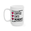 Humor Mug - Coffee Cats Mondays