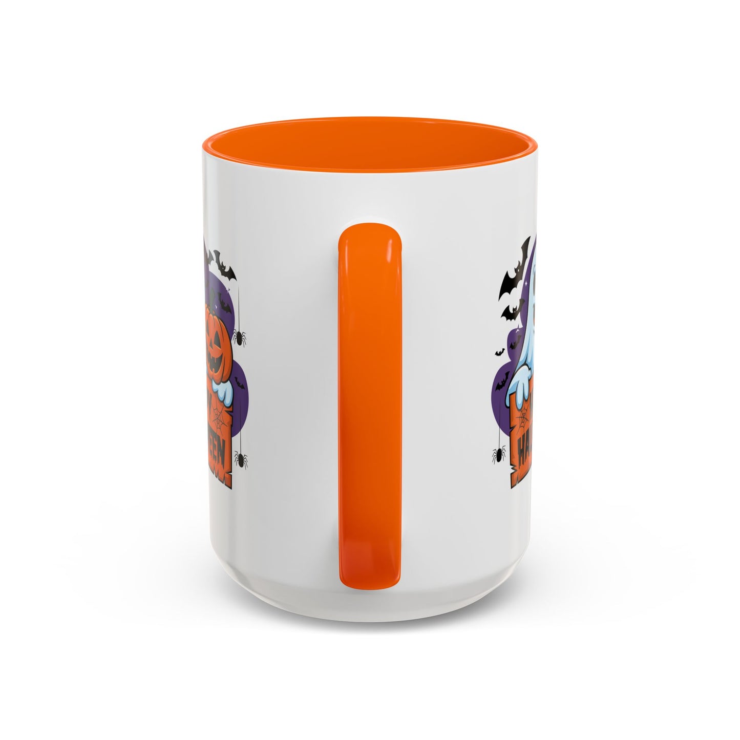 Halloween Mug - Winking Ghost With Pumpkin