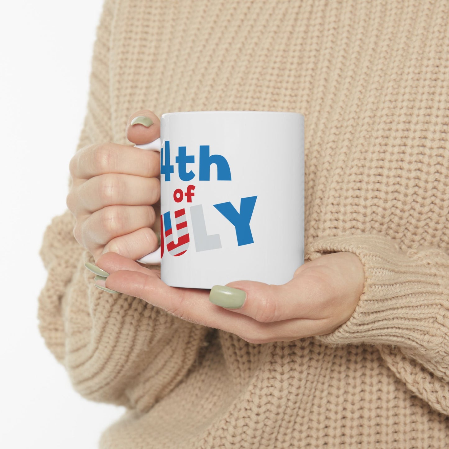 4th of July Mug - 4th of July Red White and Blue