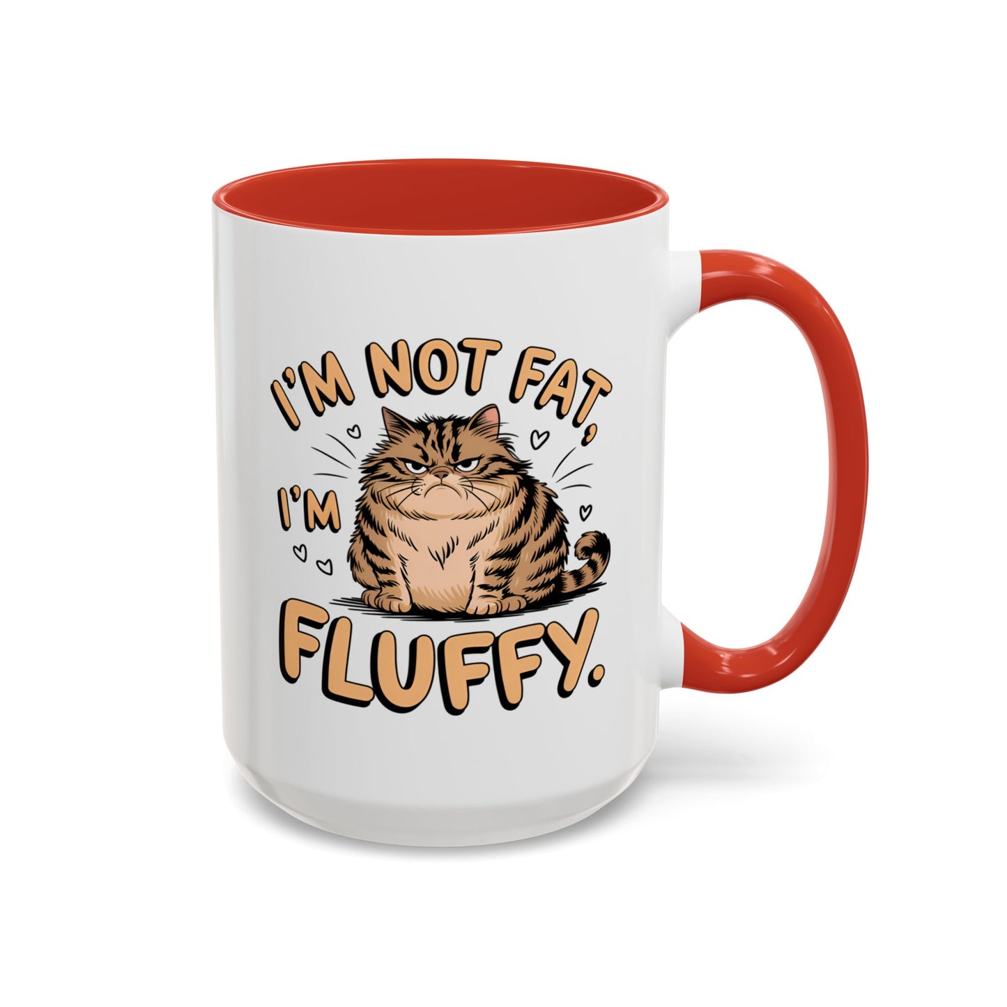 Animal Mug - I'm Not Fat I'm Fluffy