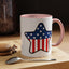 4th of July Mug - Star American Flag 2
