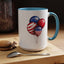 4th of July Mug - American Balloons