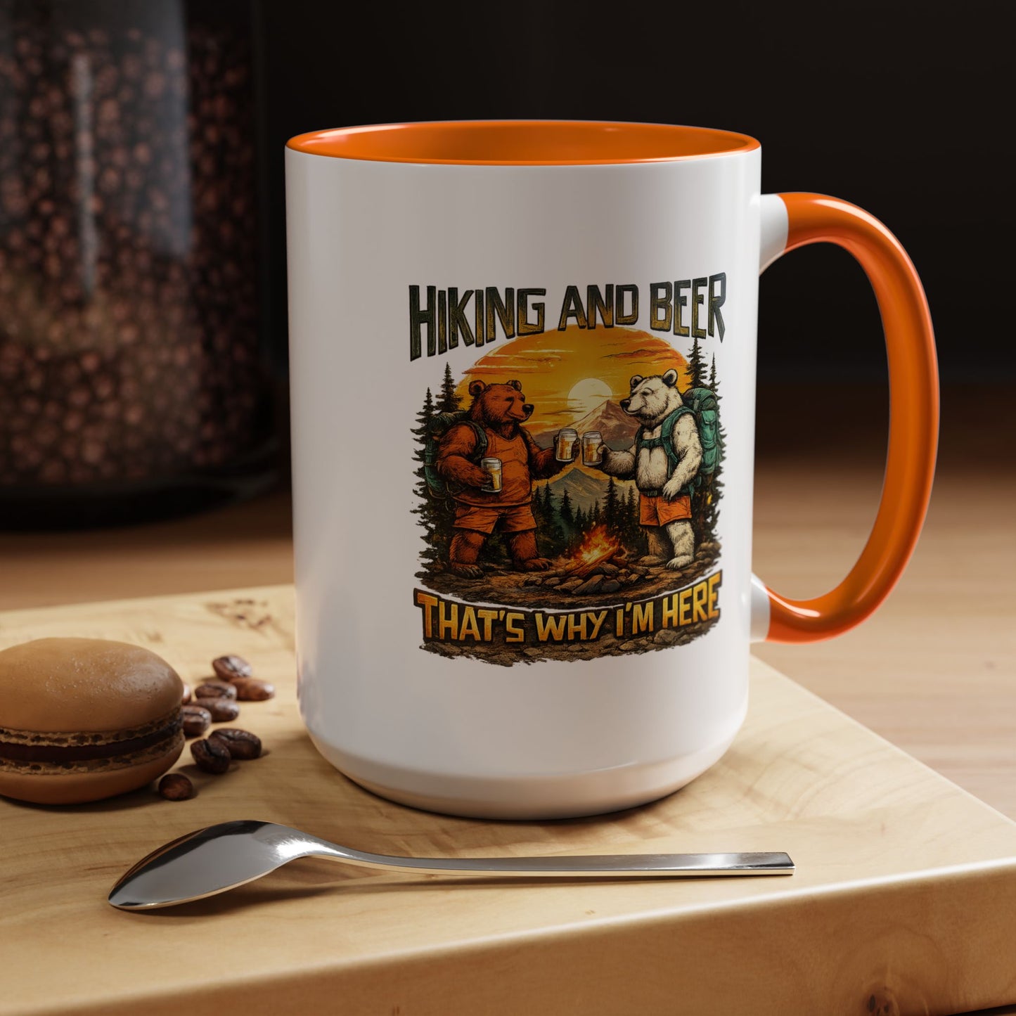 Humor Mug - Hiking and Beer