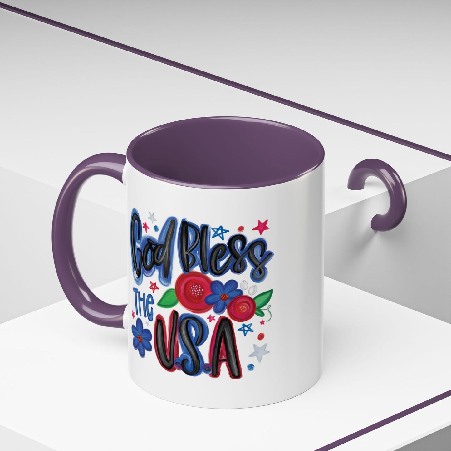 Religious Mug - God Bless Graffiti