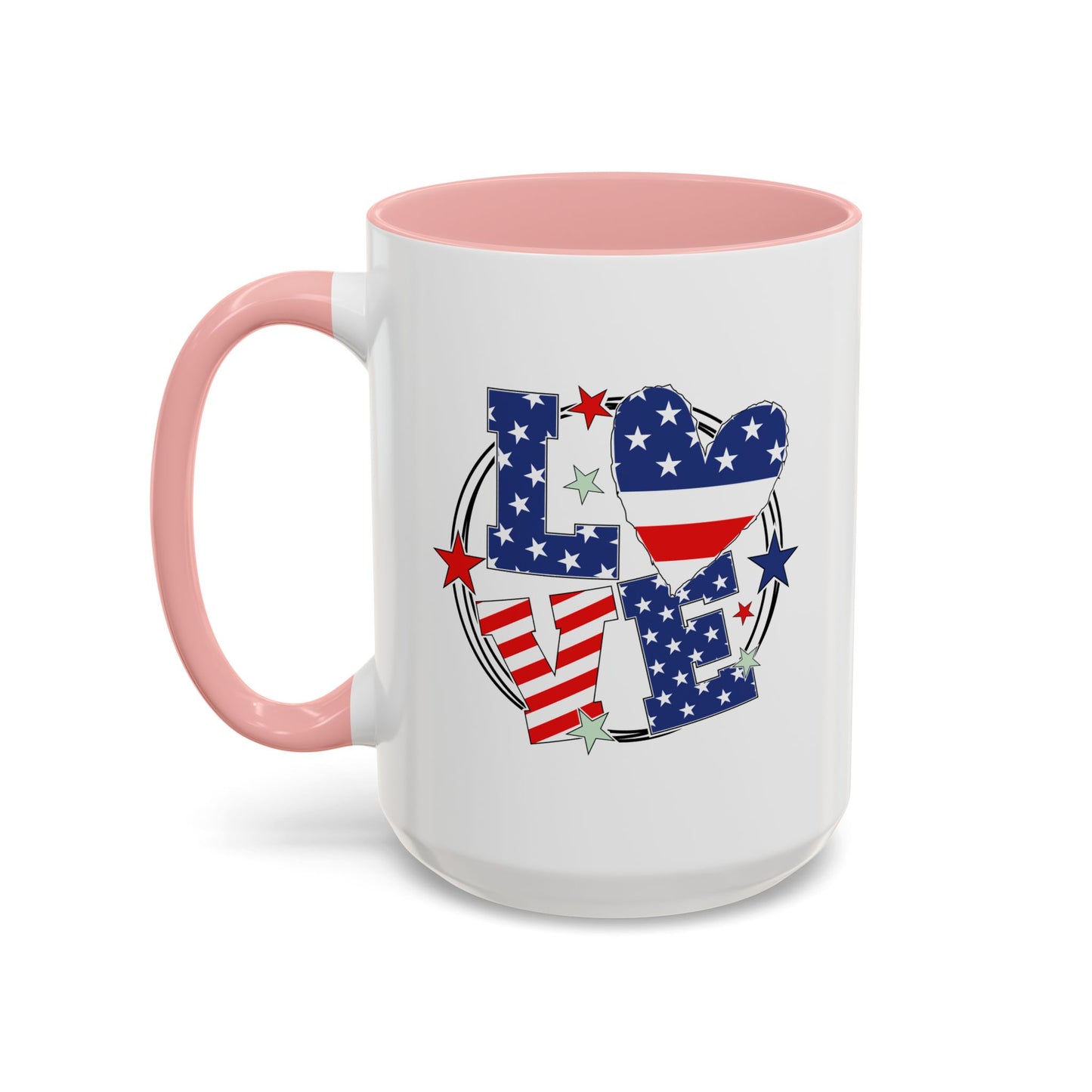 4th of July Mug - Love 4th of July