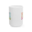 Religious Mug - Faith Over Fear Colorful