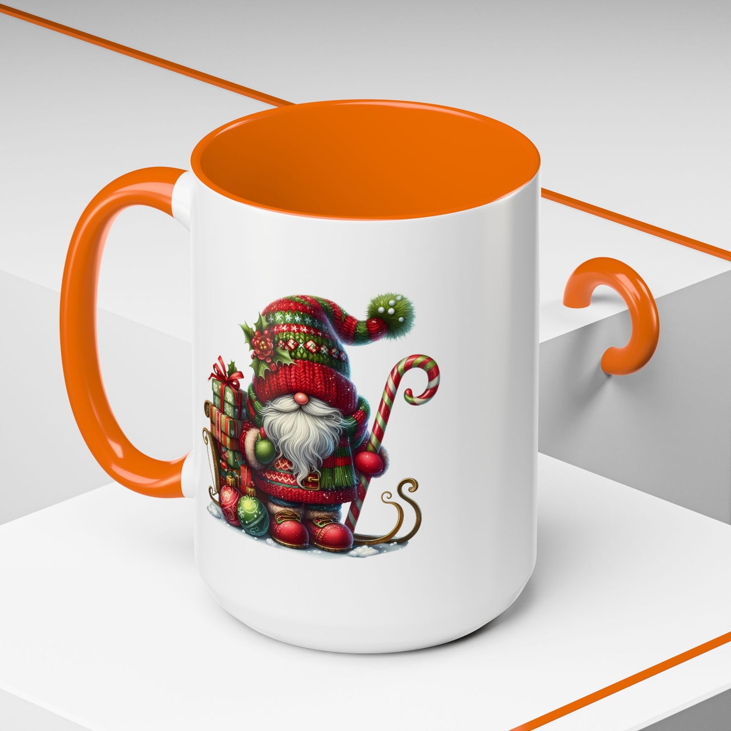Christmas Mug - Gnome Sleigh
