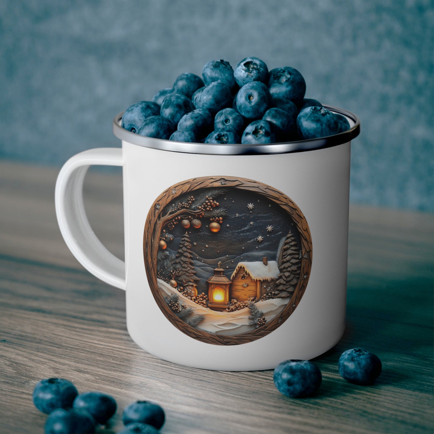 Christmas Mug - Merry Christmas Santa Plaque