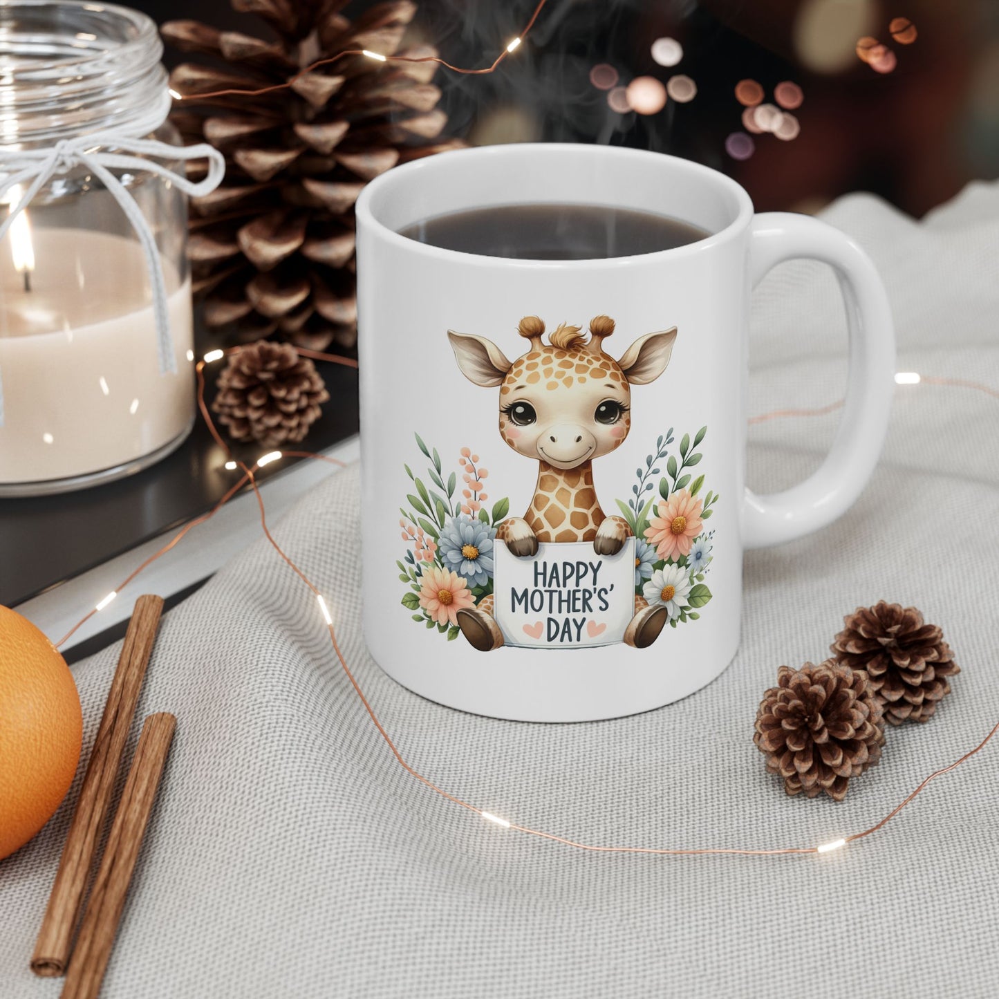Mother's Day Mug - Mother's Day Giraffe