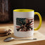 4th of July Mug - Skull Guns Flag