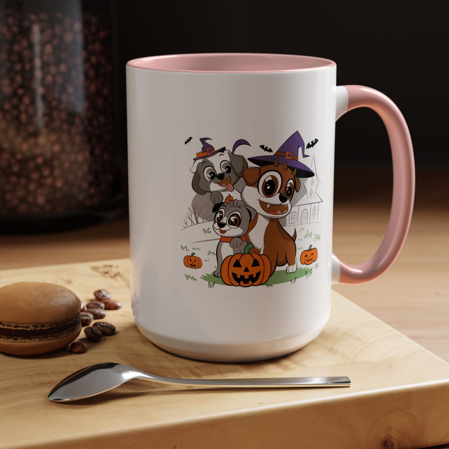 Halloween Mug - Three Puppies