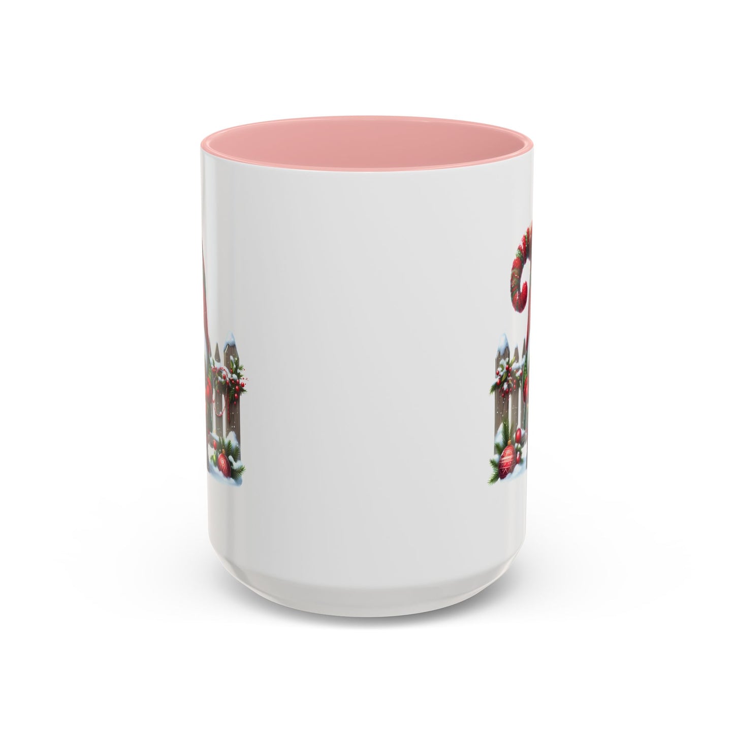 Christmas Mug - Gnome with Christmas Wreath