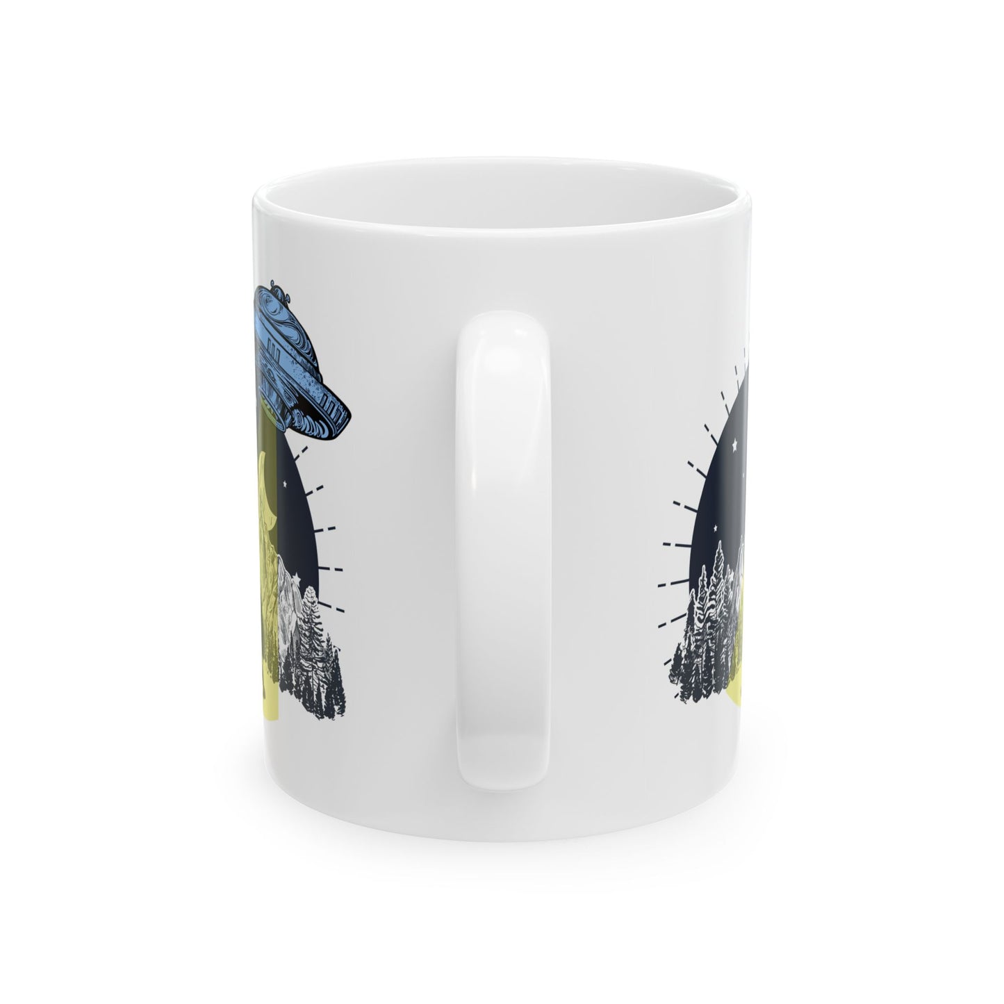 Alien Mug - Bigfoot Ufo