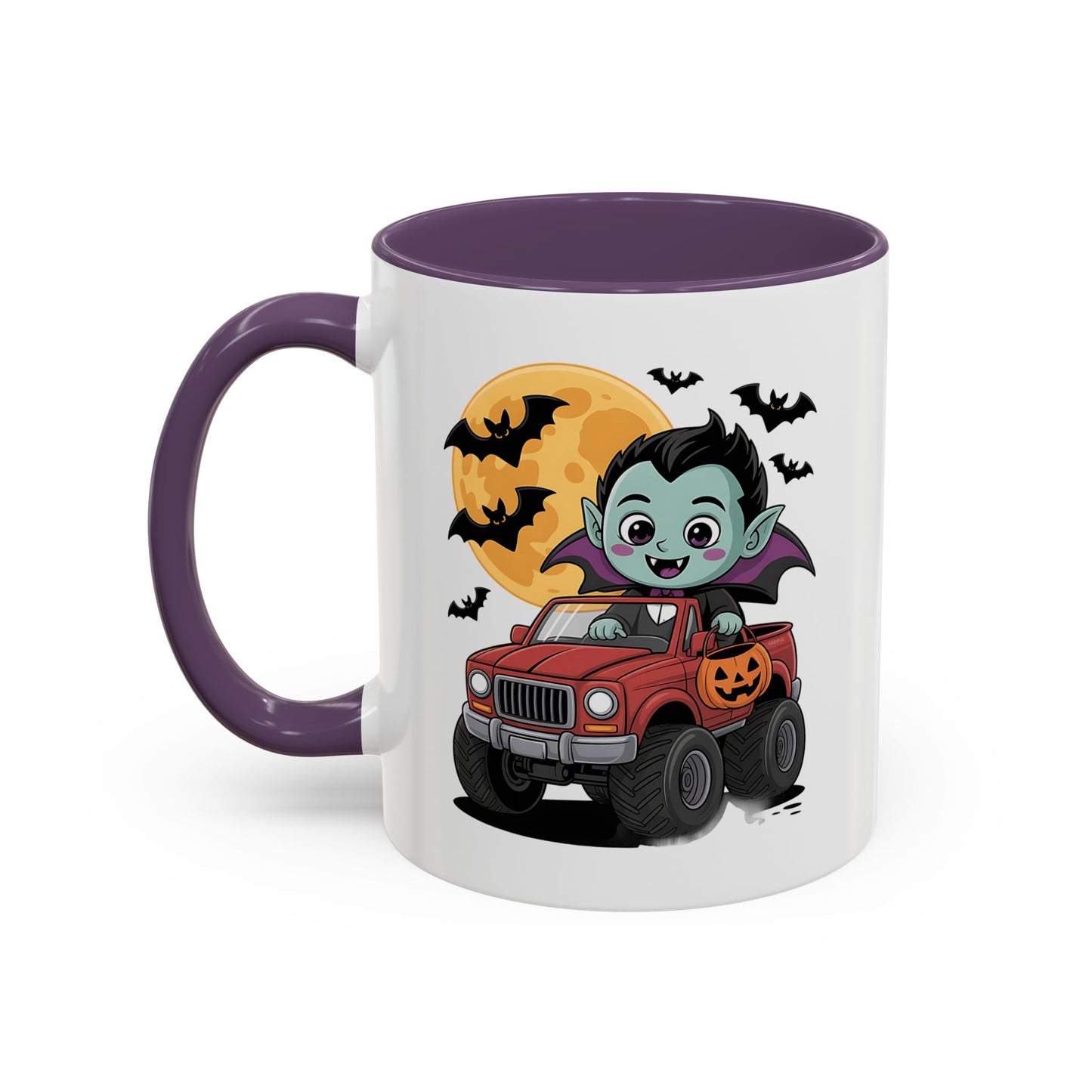Halloween Mug - Driving Vampire