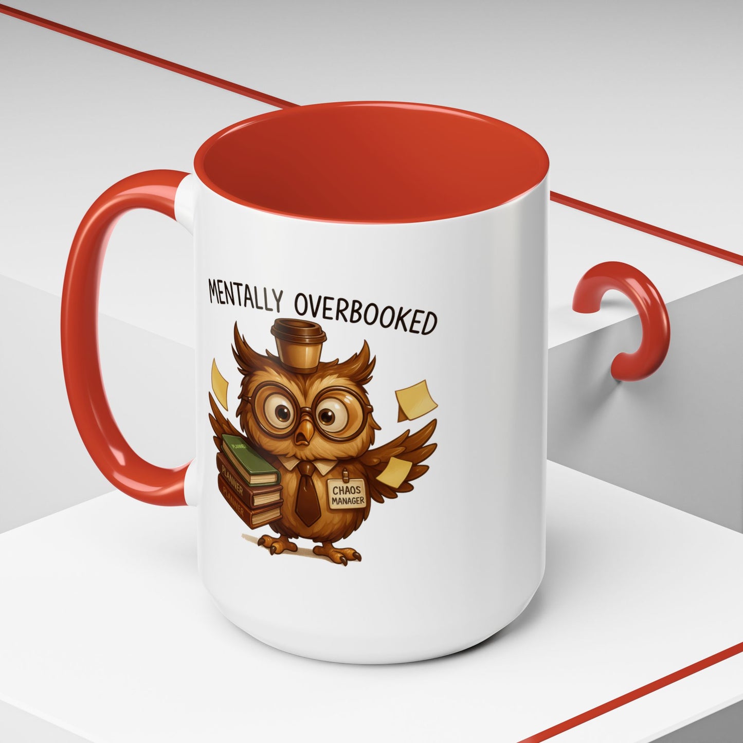 Office Mug - Mentally Overbooked
