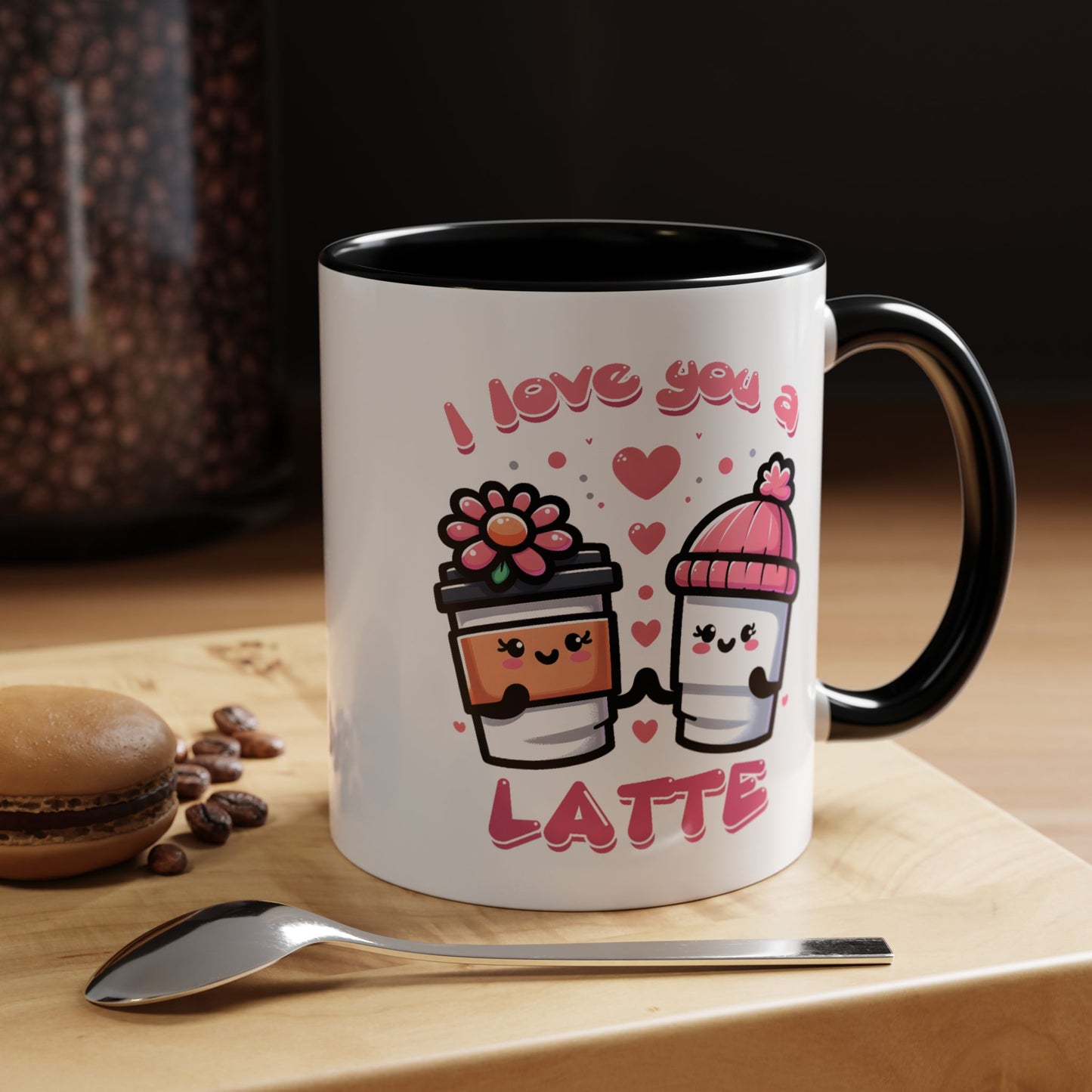 Valentine's Day Mug - I Love You A Latte Cute