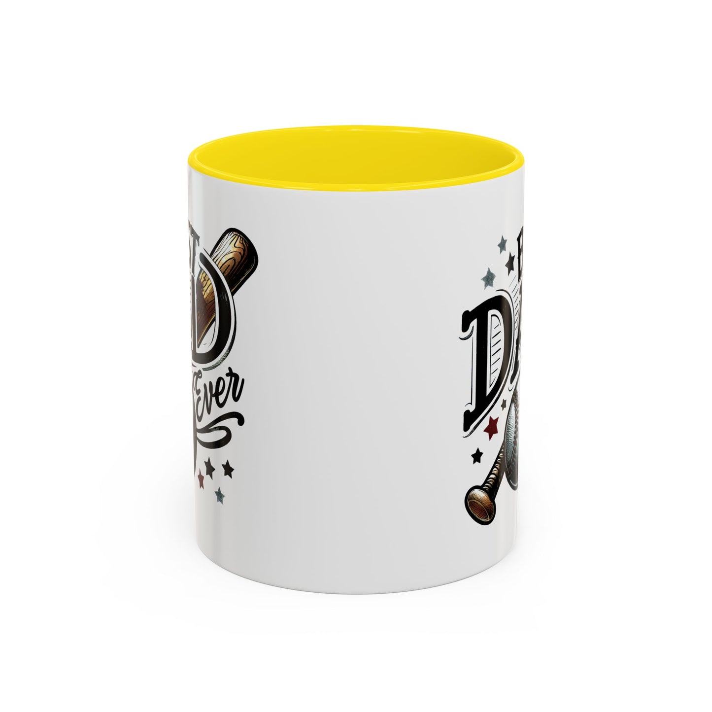 Father's Day Mug - Best Dad Ever Baseball