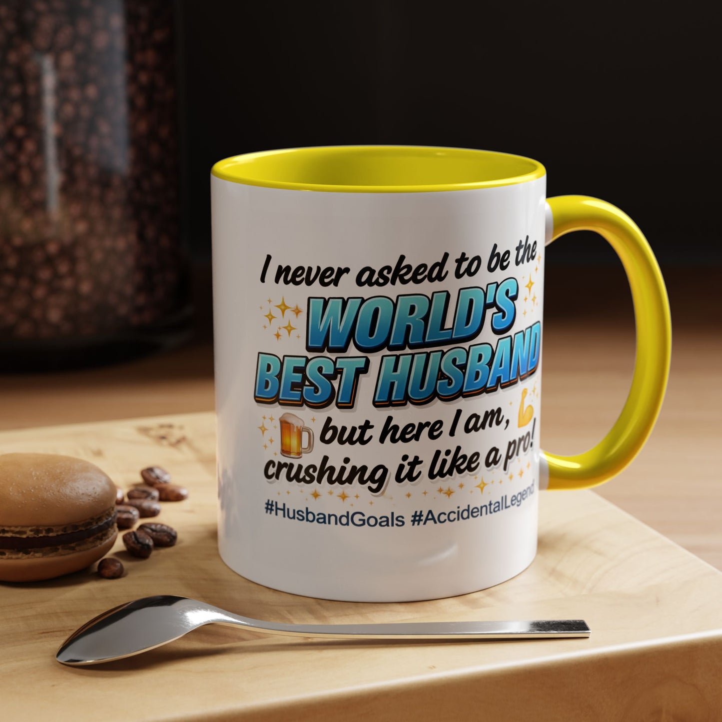 Anniversary Mug - I Never Asked To Be The World's Best Husband
