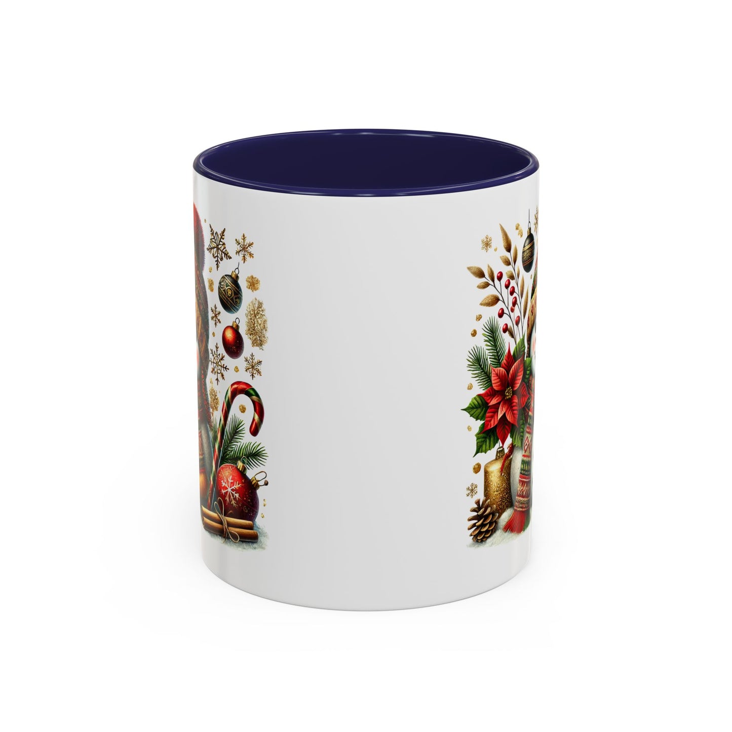 Christmas Mug - Snowman with Christmas Decorations