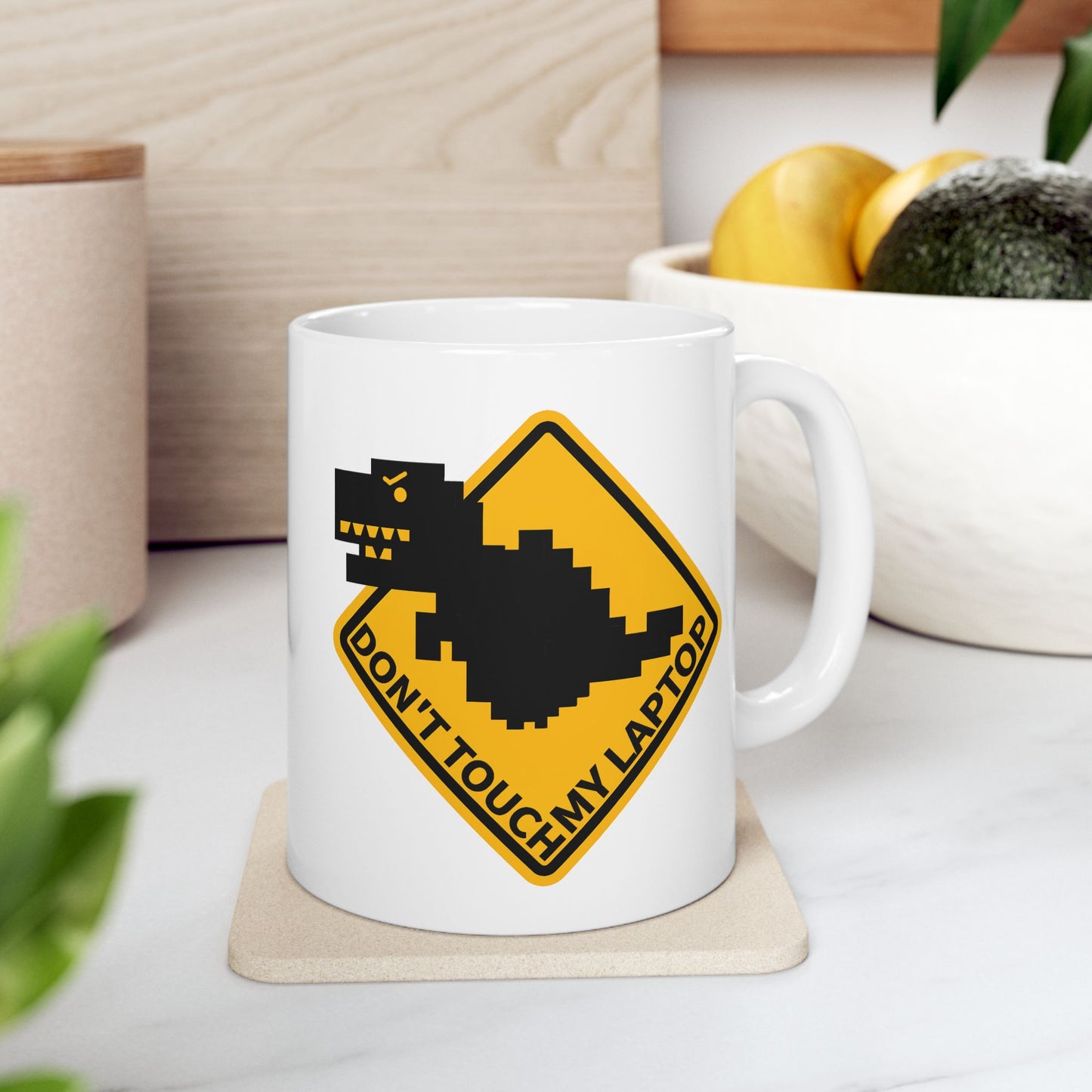 Office Mug - Don't Touch My Laptop
