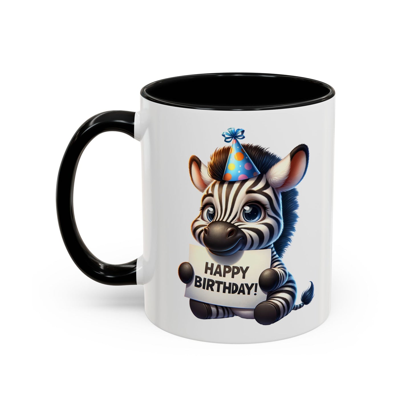 Birthday Mug - Zebra Clipart