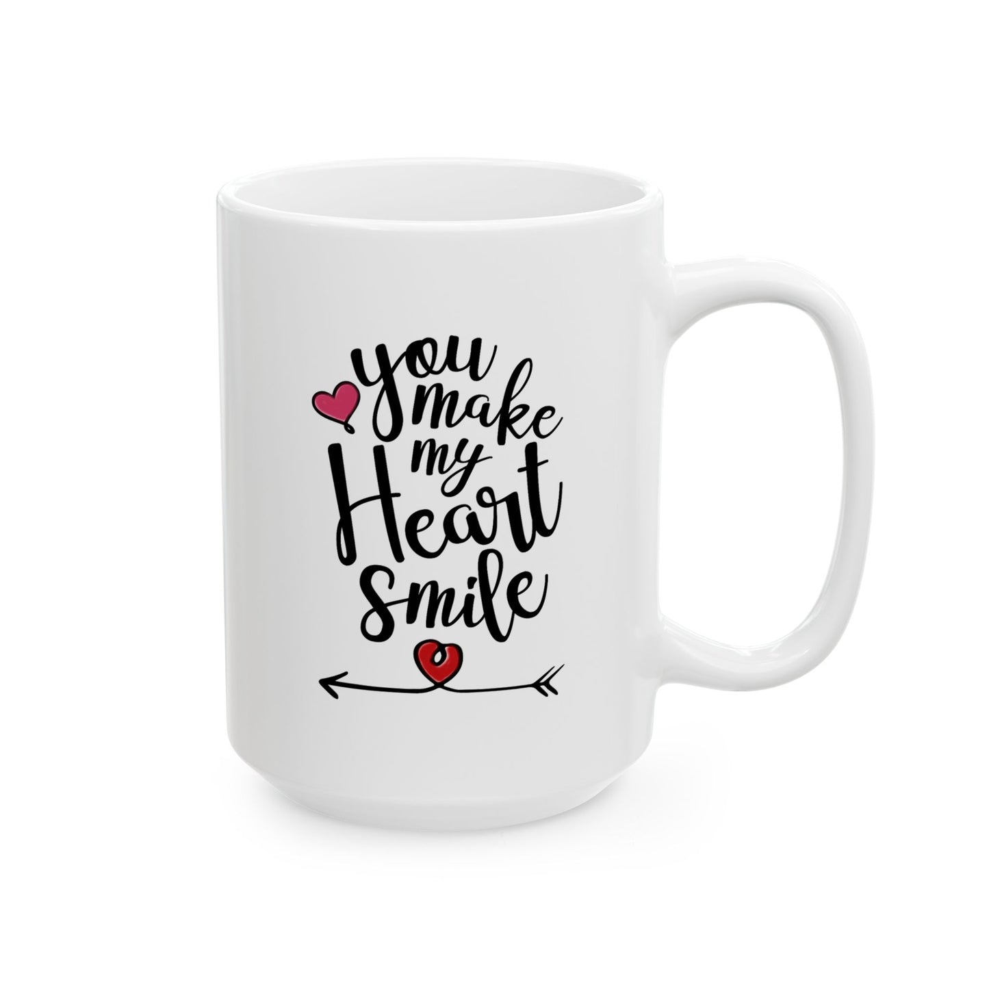 Valentine's Day Mug - You Make My Heart Smile