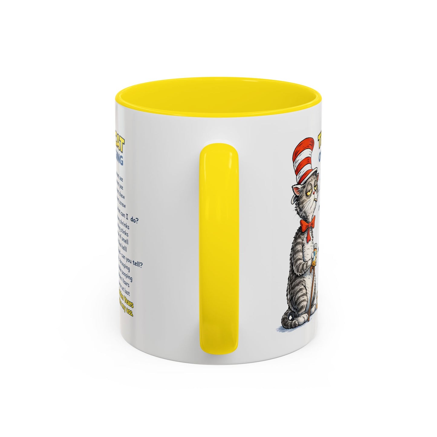 Humor Mug - The Cat Of Aging