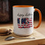 4th of July Mug - Happy Birthday USA