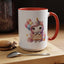 Birthday Mug - Girl Unicorn Happy Birthday Sign 2