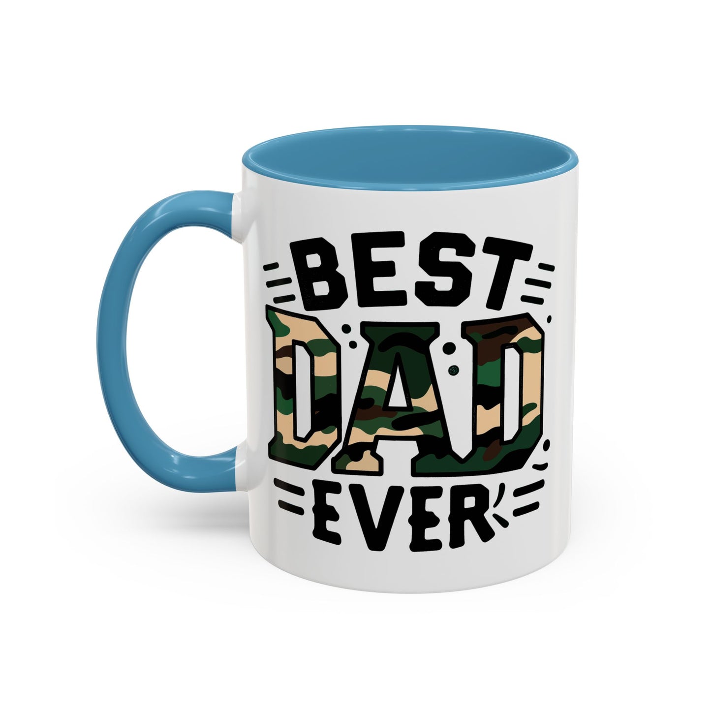 Father's Day Mug - Best Dad Ever Cammo