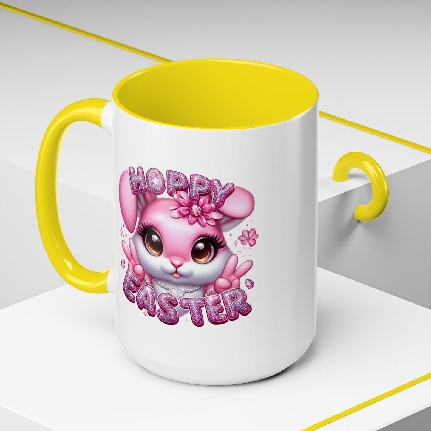 Easter Mug - Rhinestone Bunny