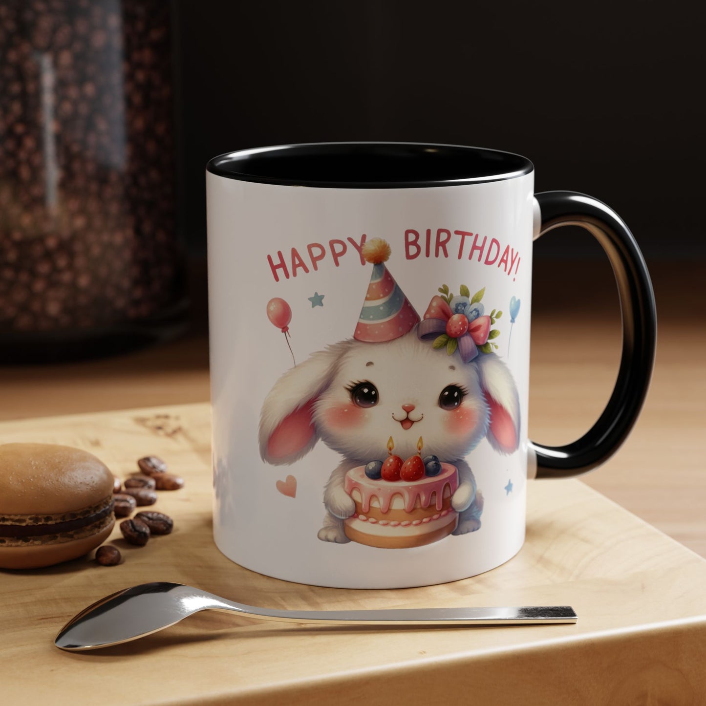 Birthday Mug - Happy Birthday Bunny 2