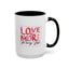 Wellness Mug - Love More Worry Less Frame