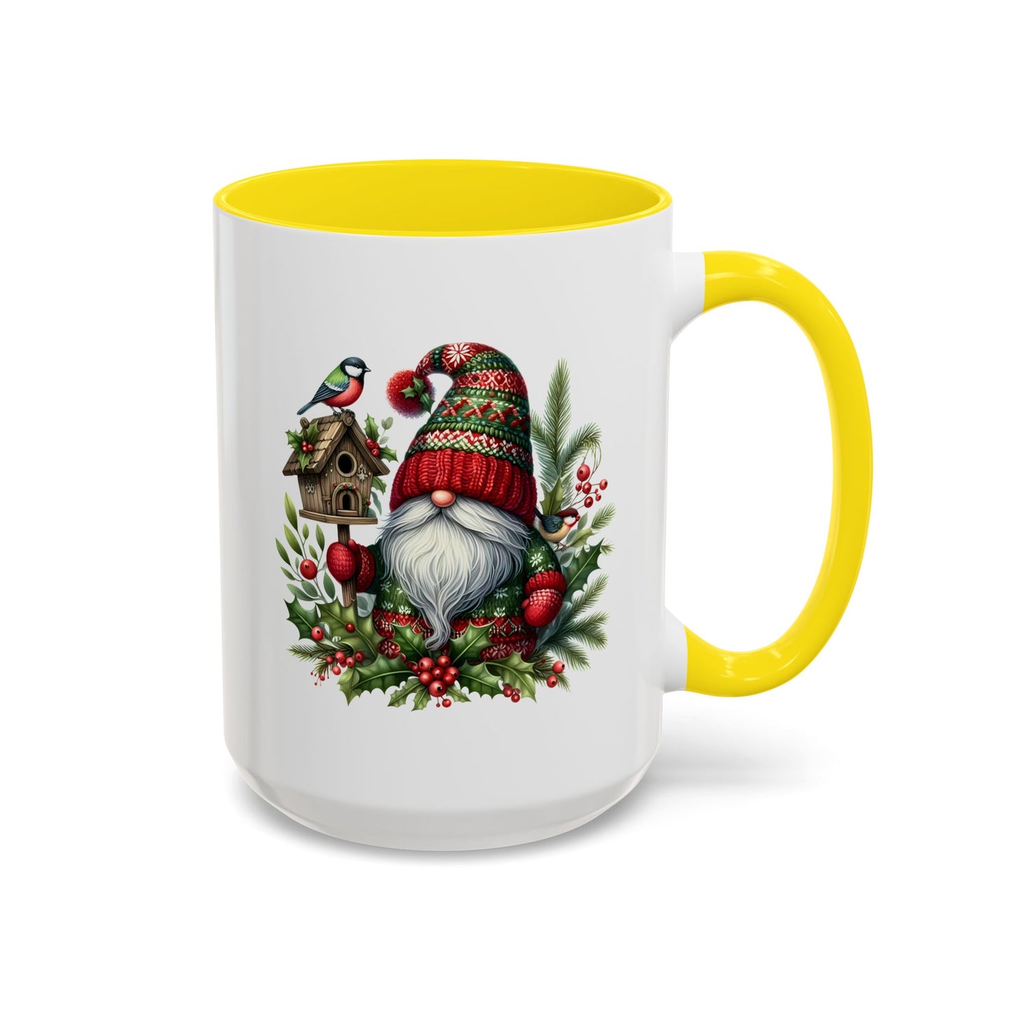 Christmas Mug - Red and Green Gnome