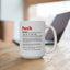 Adult Mug - The Word Fuck